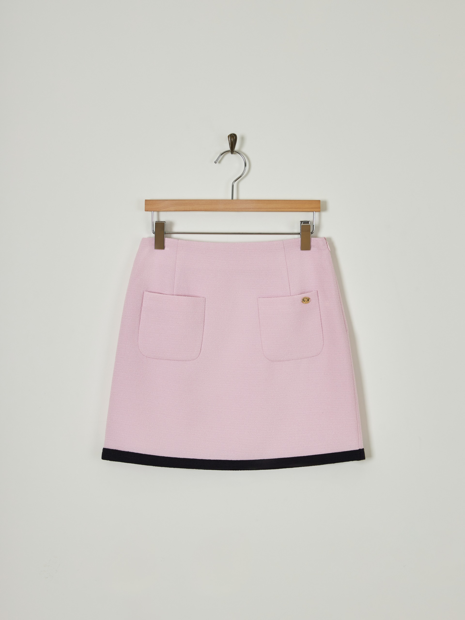 objet tweed skirt [PINK][Departure today]