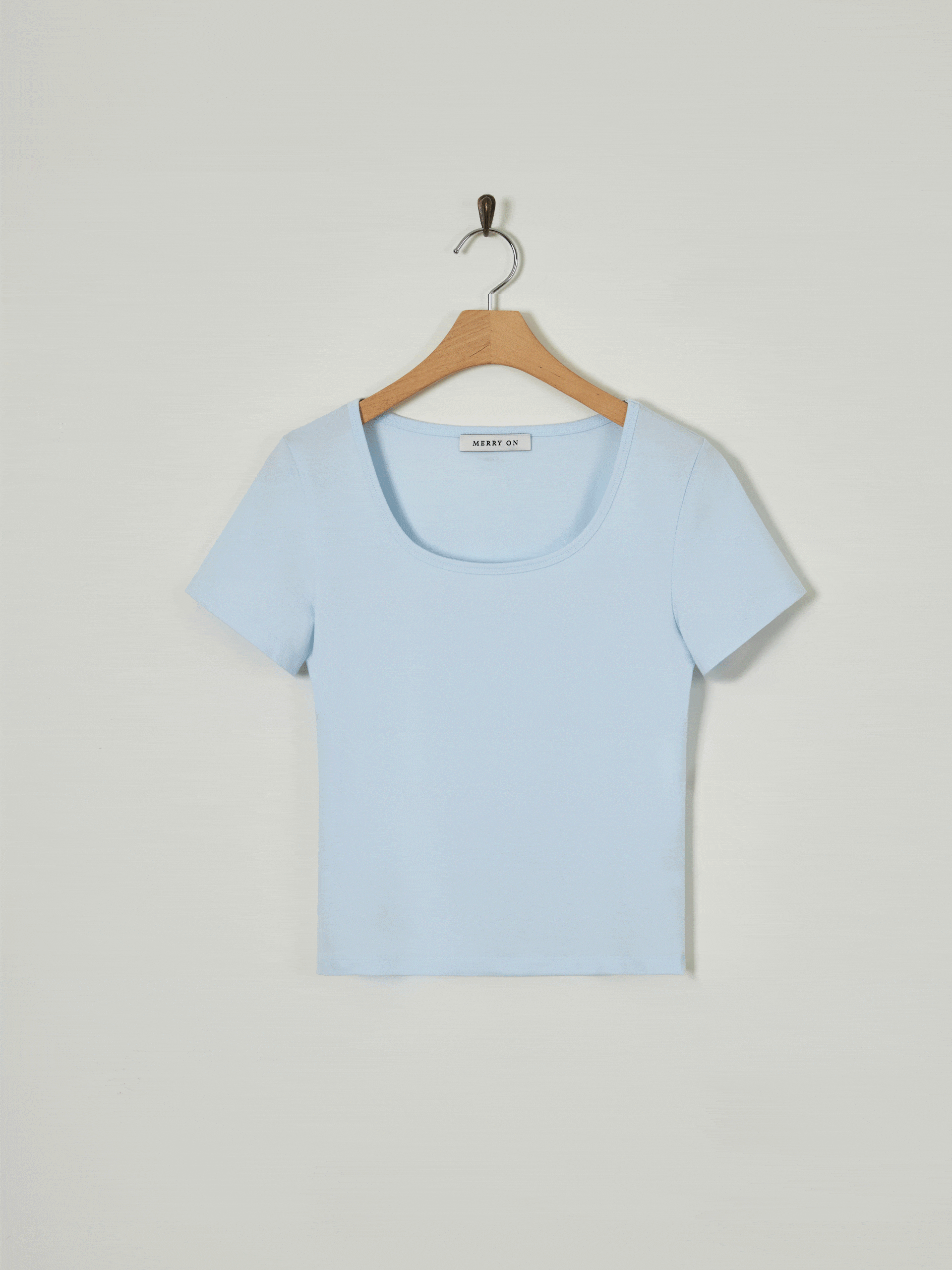 Jane Square Neck T-shirt [Departure today]